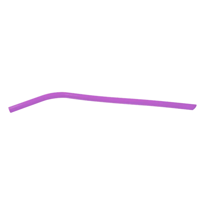 Purple Small Silicone Straw