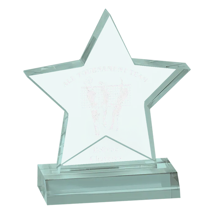 Jade Acrylic Star Award