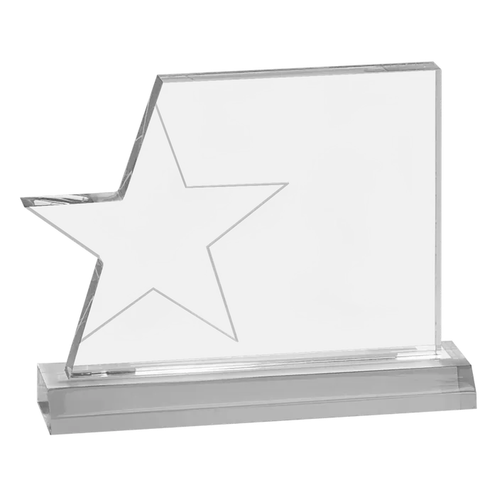 Clear Acrylic Star Page Award