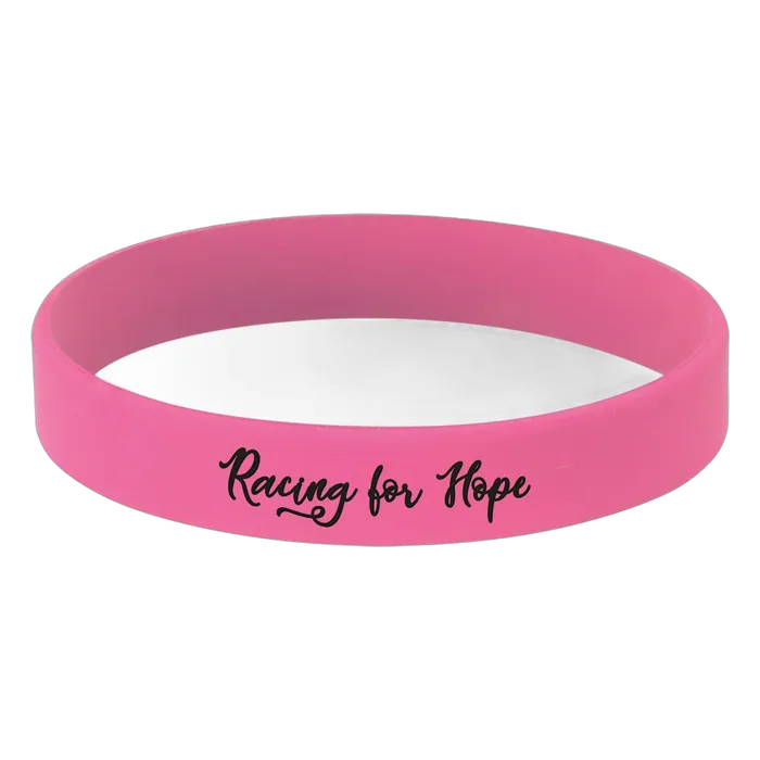 Pink Silicone Bracelet, Style SWB402