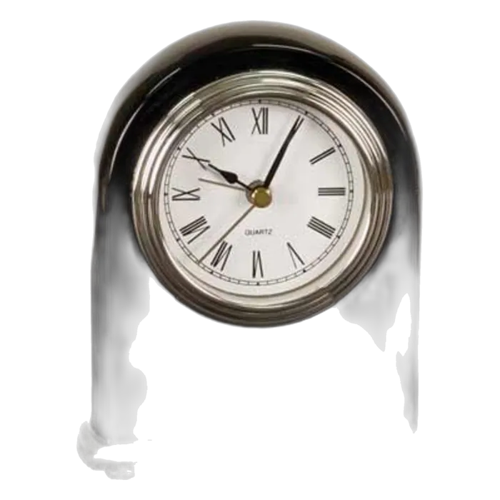 Black Arch Desk Clock