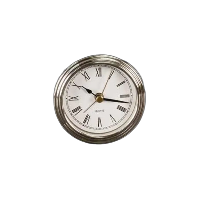 Black Horizontal Desk Clock