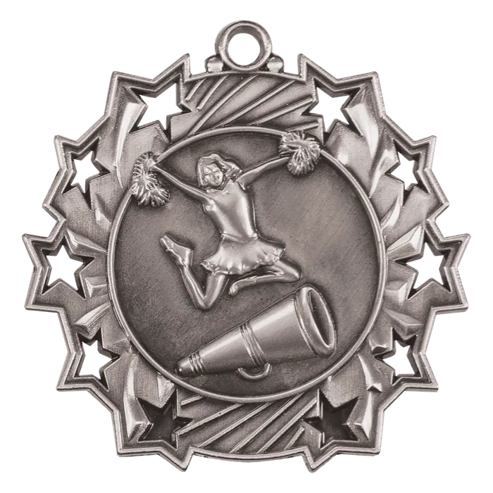 Cheer Ten Star Medal-Silver