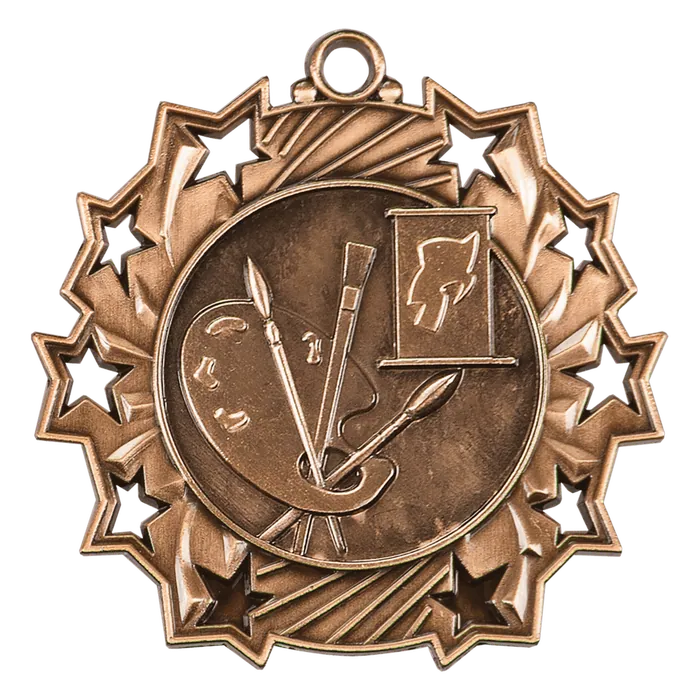 Art Ten Star Medal-Bronze