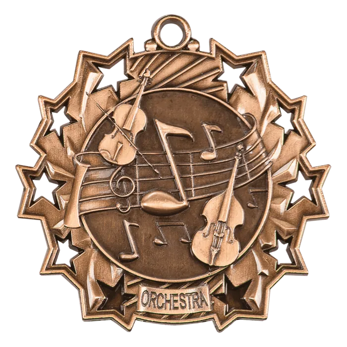 Orchestra Ten Star Medal-Bronze