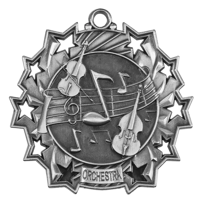 Orchestra Ten Star Medal-Silver