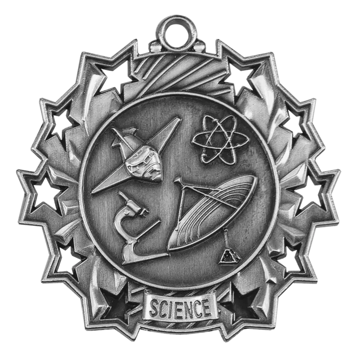 Science Ten Star Medal-Silver