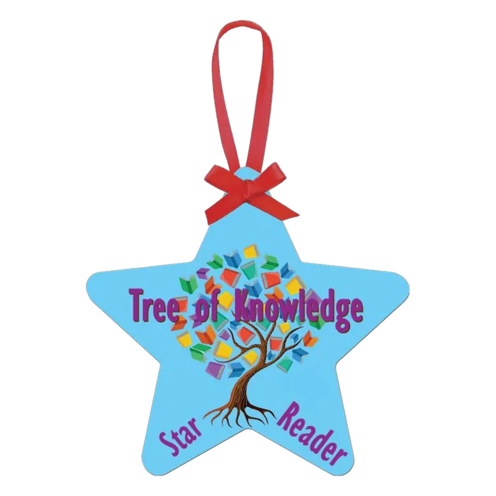 2-Sided Gloss Aluminum Star Ornament