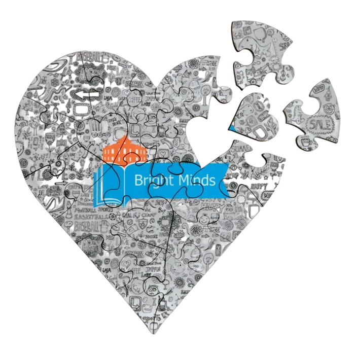 23-Piece Heart Puzzle