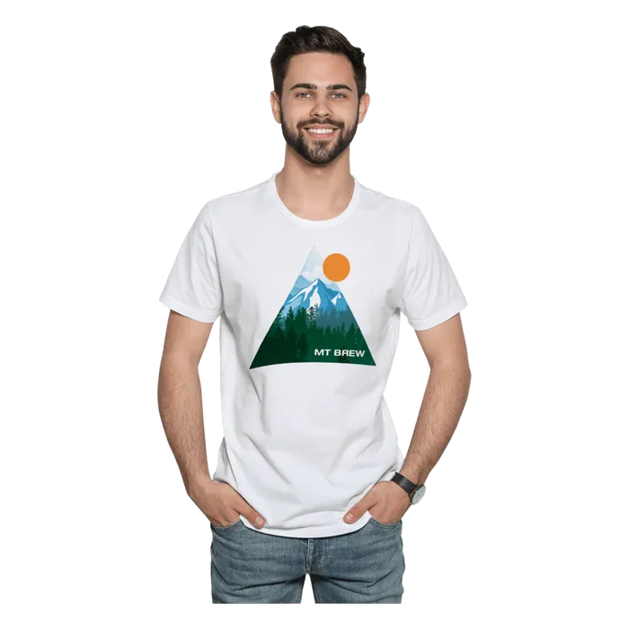 Men's Basic T-White