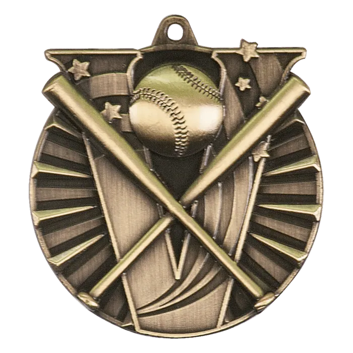Baseball/Softball Victory Medal-Gold
