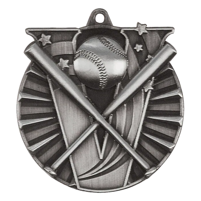 Baseball/Softball Victory Medal-Silver