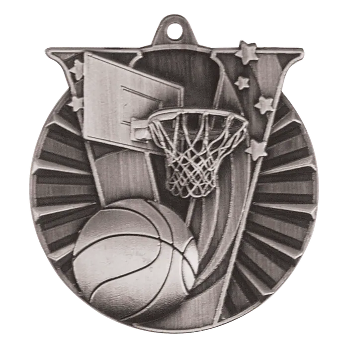 Basketball Victory Medal-Silver