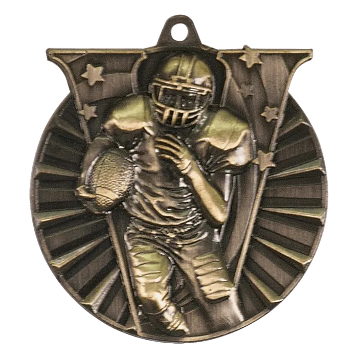 Football Victory Medal-Gold