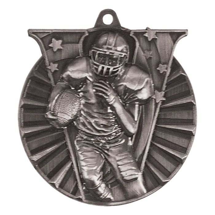 Football Victory Medal-Silver