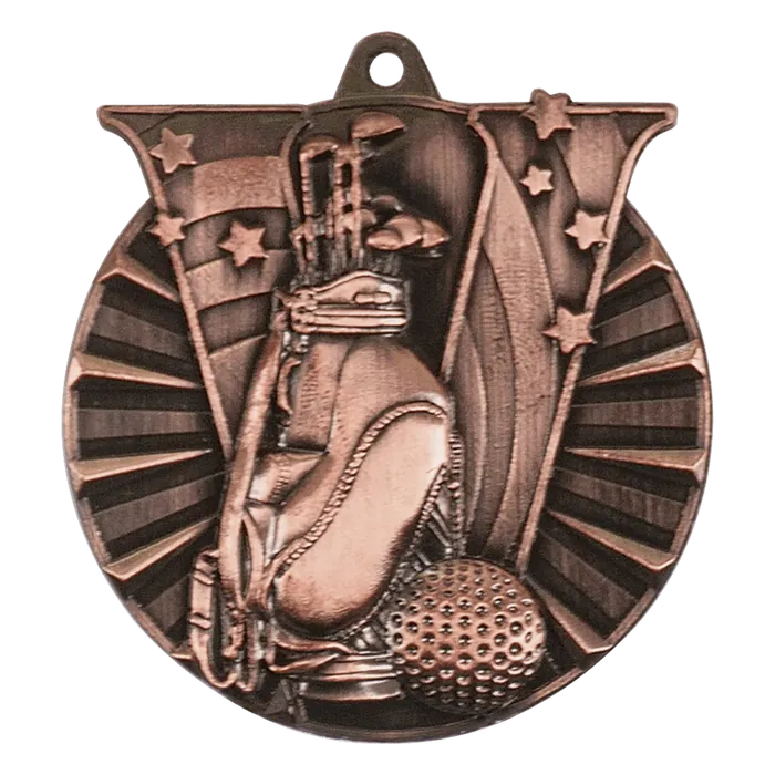 Golf Victory Medal-Bronze