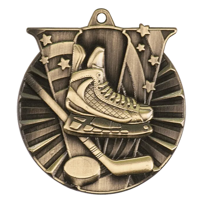 Hockey Victory Medal-Gold