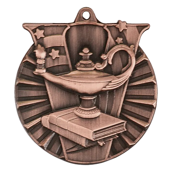 Lamp of Knowledge Victory Medal-Bronze