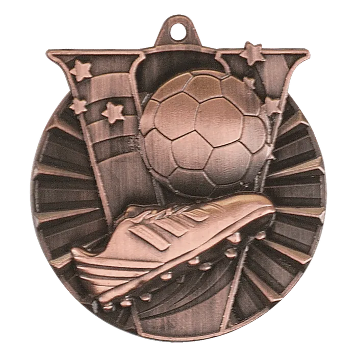 Soccer Victory Medal-Bronze