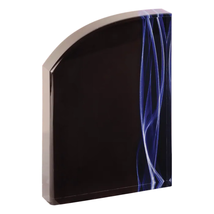 Small Blue Wave Vapor Acrylic