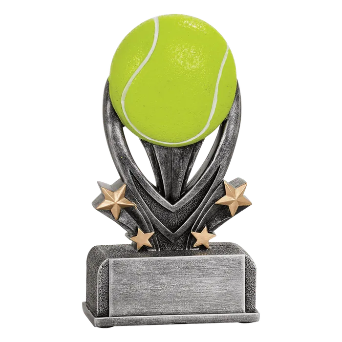 Tennis Victory Star Resin-7"