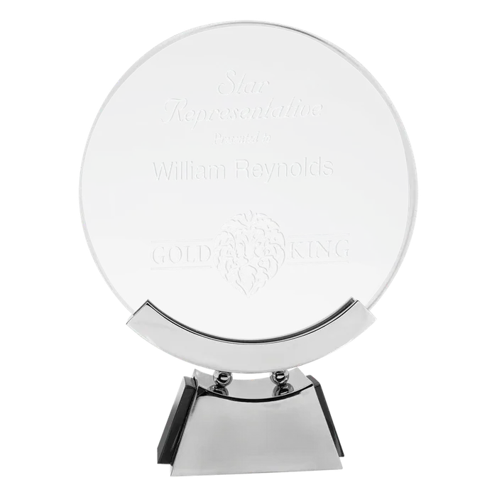 8 1/2" Round Voyager Glass